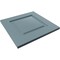 Ekena Millwork 12"W x 12"H True Fit PVC Raised Panel Shutters Sample, Peaceful Blue SAMPLE-TFPRPSB - alternate 5